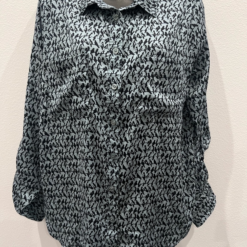 Ann Taylor Bird Print